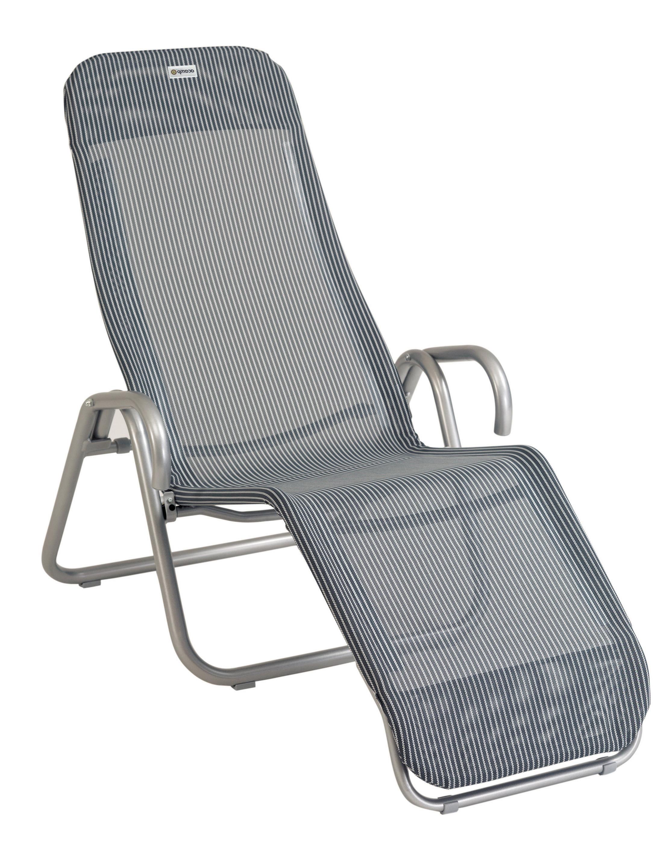 Bäderliege 56278 Acamp Ersatzbezug Calyps - Grau, Basics, Textil (54/190cm)