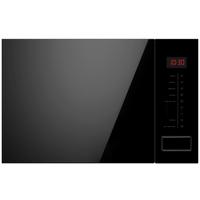 Einbaumikrowelle Emw 328 800 V - Schwarz, MODERN, Glas/Metall (56/38/30cm) - Amica