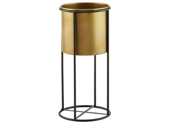 Pflanztopf Elio - Goldfarben/Schwarz, LIFESTYLE, Metall (16.5/36cm) - Luca Bessoni Pflanztopf Elio - Goldfarben/Schwarz, LIFESTYLE, Metall (16.5/36cm) - Luca Bessoni
