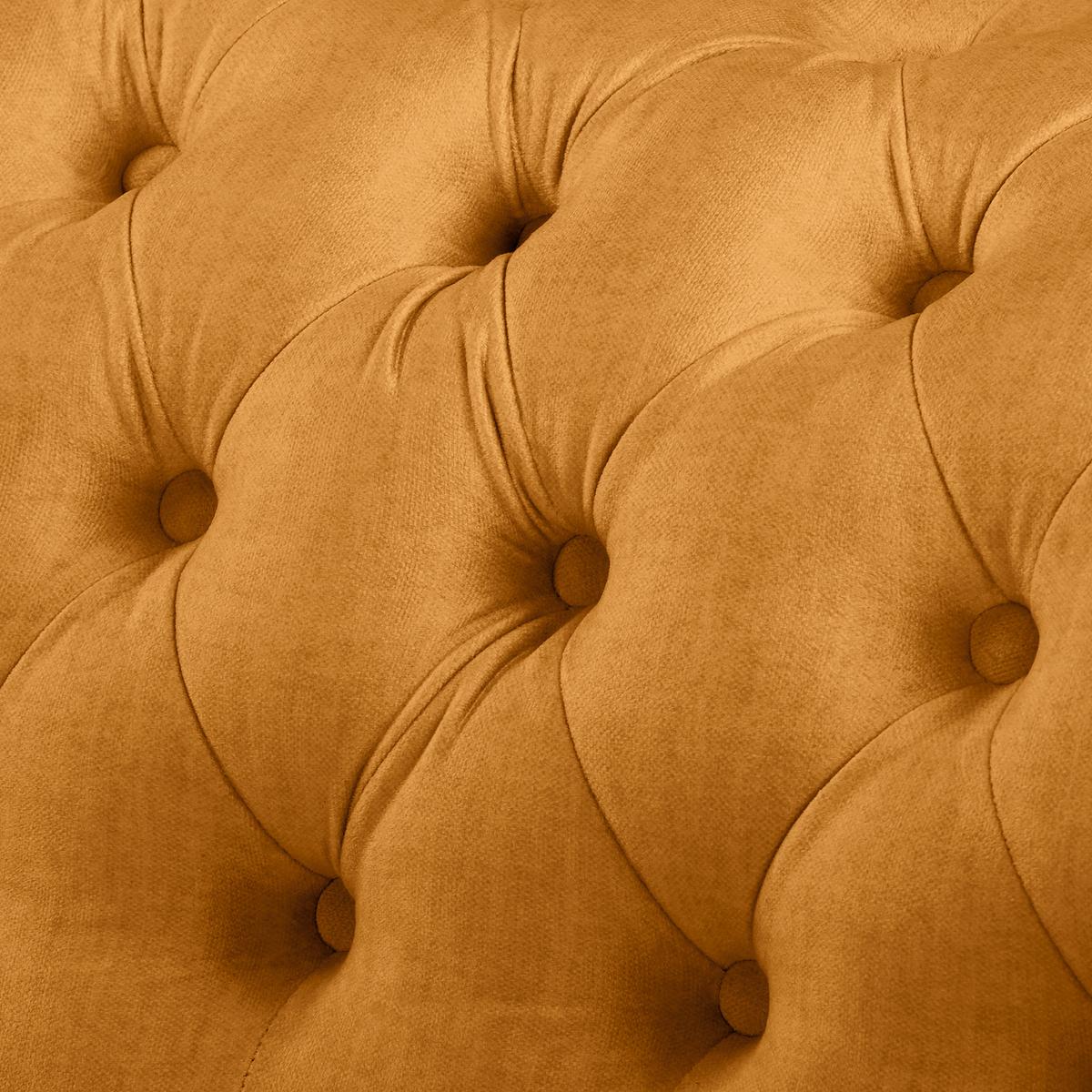 Schlafsofa Laura Bernsteinfarben, B: 190cm - Bernsteinfarben/Braun, Design, Textil (190/74/91cm) - P & B