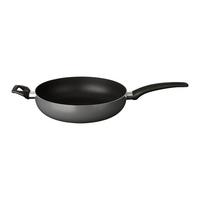 pánev P/V: 28/7 CM - šedá/černá, Konvenční, kov (28/7cm) - Based