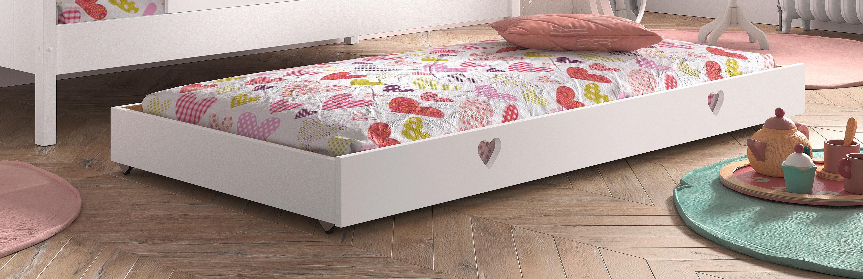 Schubkasteneinsatz Amori B: 196 cm Weiß - Weiß, Natur, Holzwerkstoff (196/19,4/93,9cm) - MID.YOU