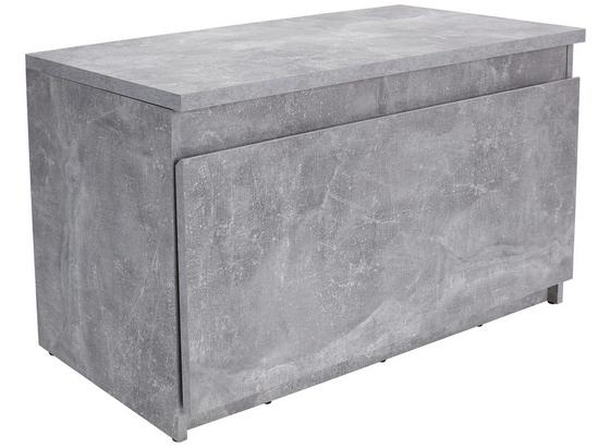 Šatní Lavice Trend - světle šedá, Moderní, kompozitní dřevo (90/49/38cm) Šatní Lavice Trend - světle šedá, Moderní, kompozitní dřevo (90/49/38cm)