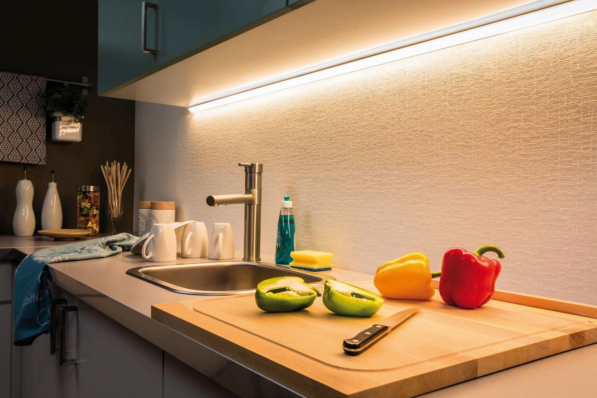 LED-Stripe dimmbar 70585 - Silberfarben, Basics, Metall (150cm) - Paulmann