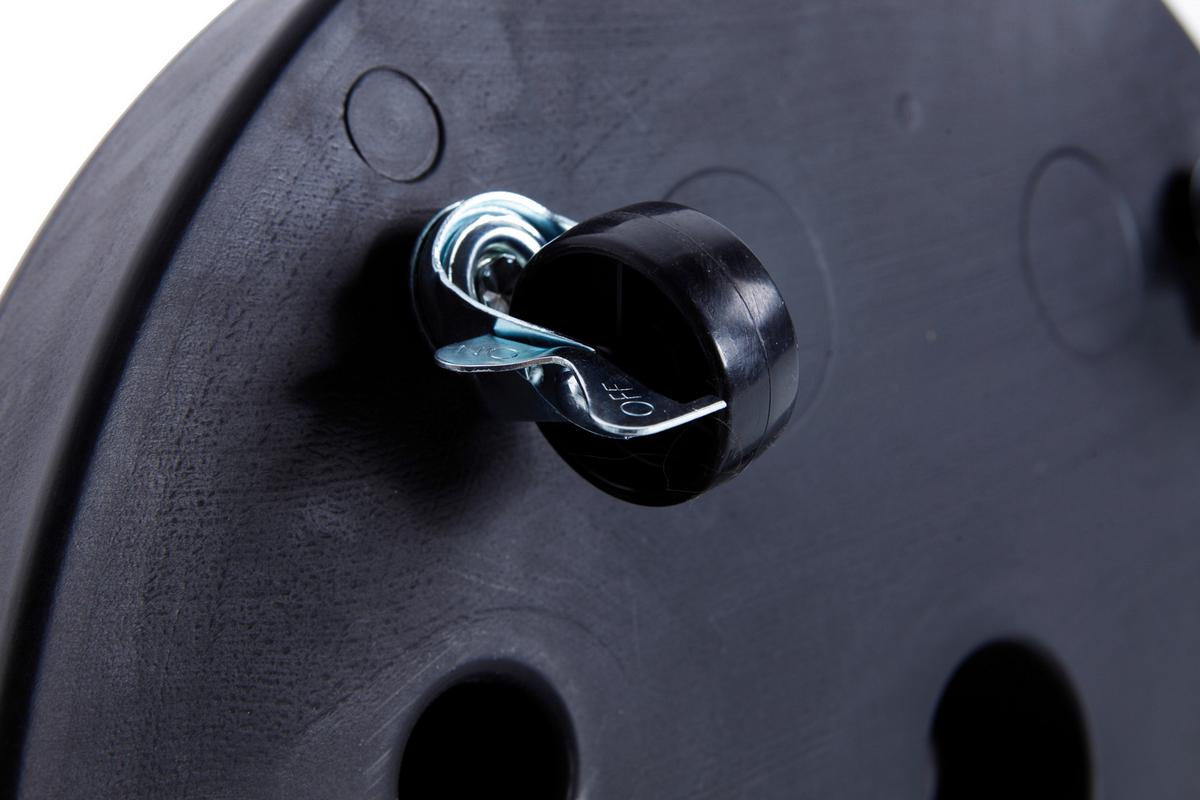 Sonnenschirmständer Berlin - Schwarz, MODERN, Kunststoff/Stein (50/41/50cm) - Beldano