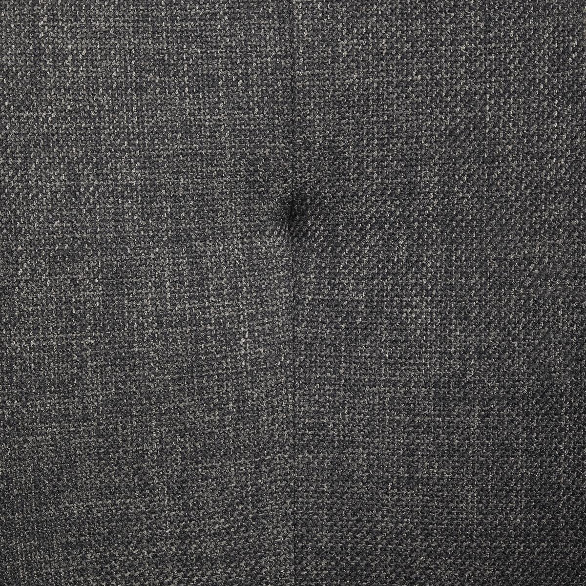 Armlehnstuhl Pauline Leinenoptik Grau, B: 62 cm - Schwarz/Grau, KONVENTIONELL, Holz/Textil (62/85/64cm) - MID.YOU