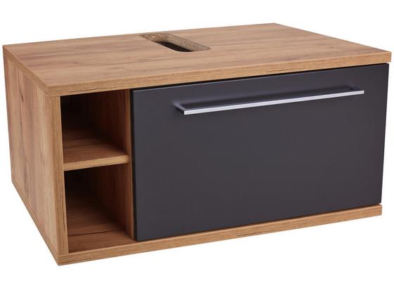 Waschtischunterschrank Opus Wtu - Eichefarben/Anthrazit, MODERN, Holzwerkstoff (90/40/53cm) Waschtischunterschrank Opus Wtu - Eichefarben/Anthrazit, MODERN, Holzwerkstoff (90/40/53cm)