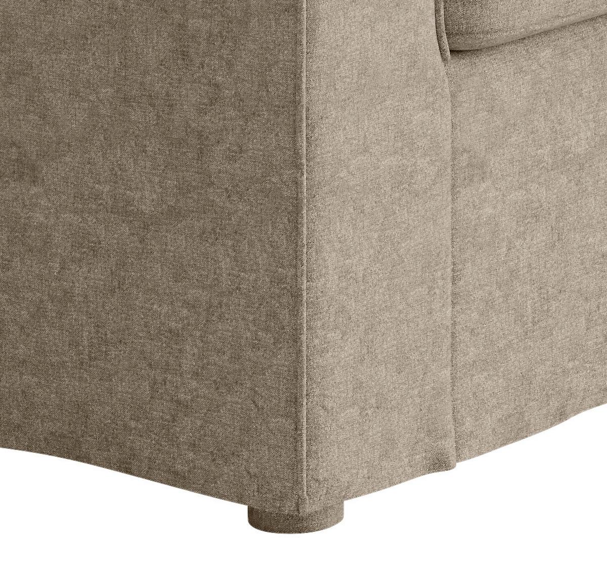 Sessel Madonna Beige B: 88 Cm - Beige, Design, Textil (88/105/90cm) - Livetastic