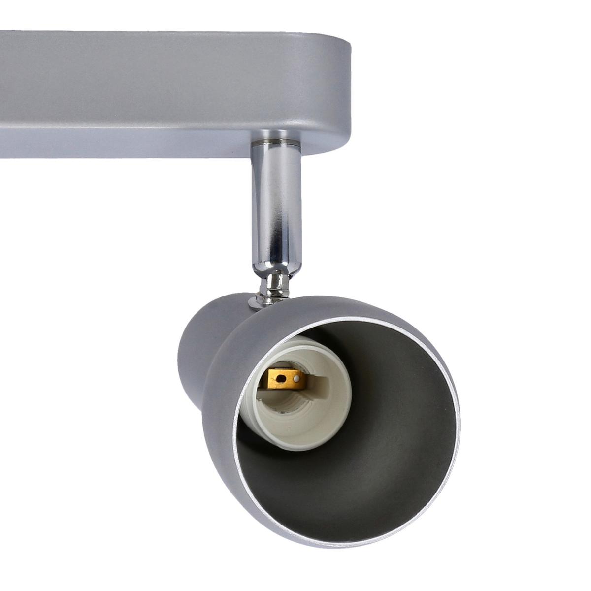 Strahler 92-44211 Picardo - Silberfarben/Grau, Trend, Metall (36/6/15cm)
