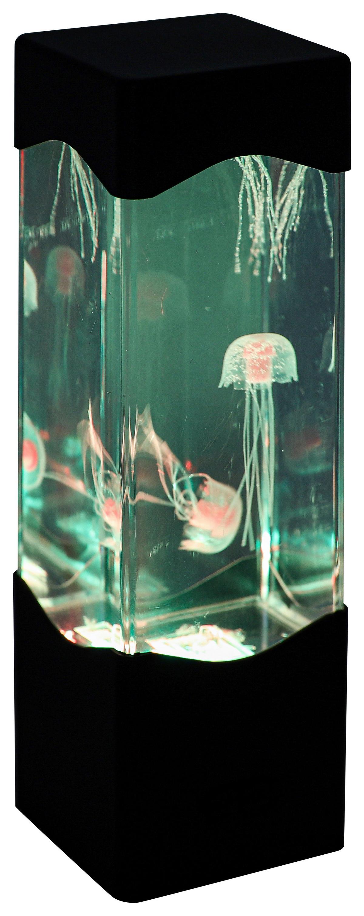 DEKORAČNÉ LED SVIETIDLO QUALI - priehľadné/čierna, Modern, plast (7,5/23,3/7,5cm) - Mömax