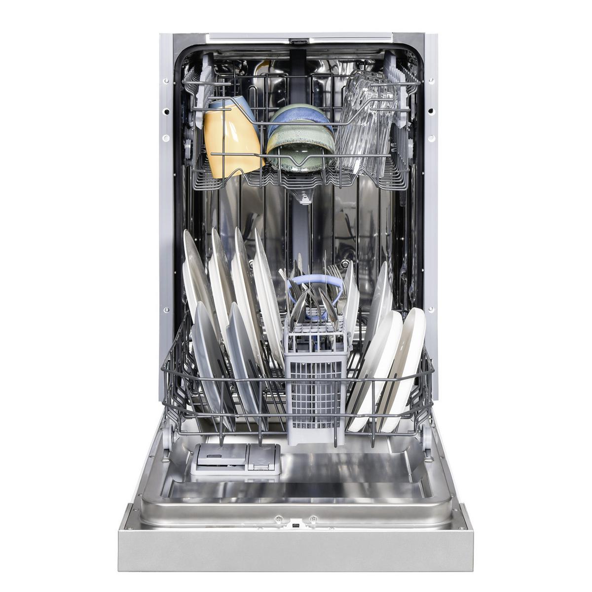 Küchenzeile Economy M. Geräten 195 Cm Weiß/eiche Dekor Modern - Eichefarben/Weiß, Basics, Holzwerkstoff (195cm) - Respekta