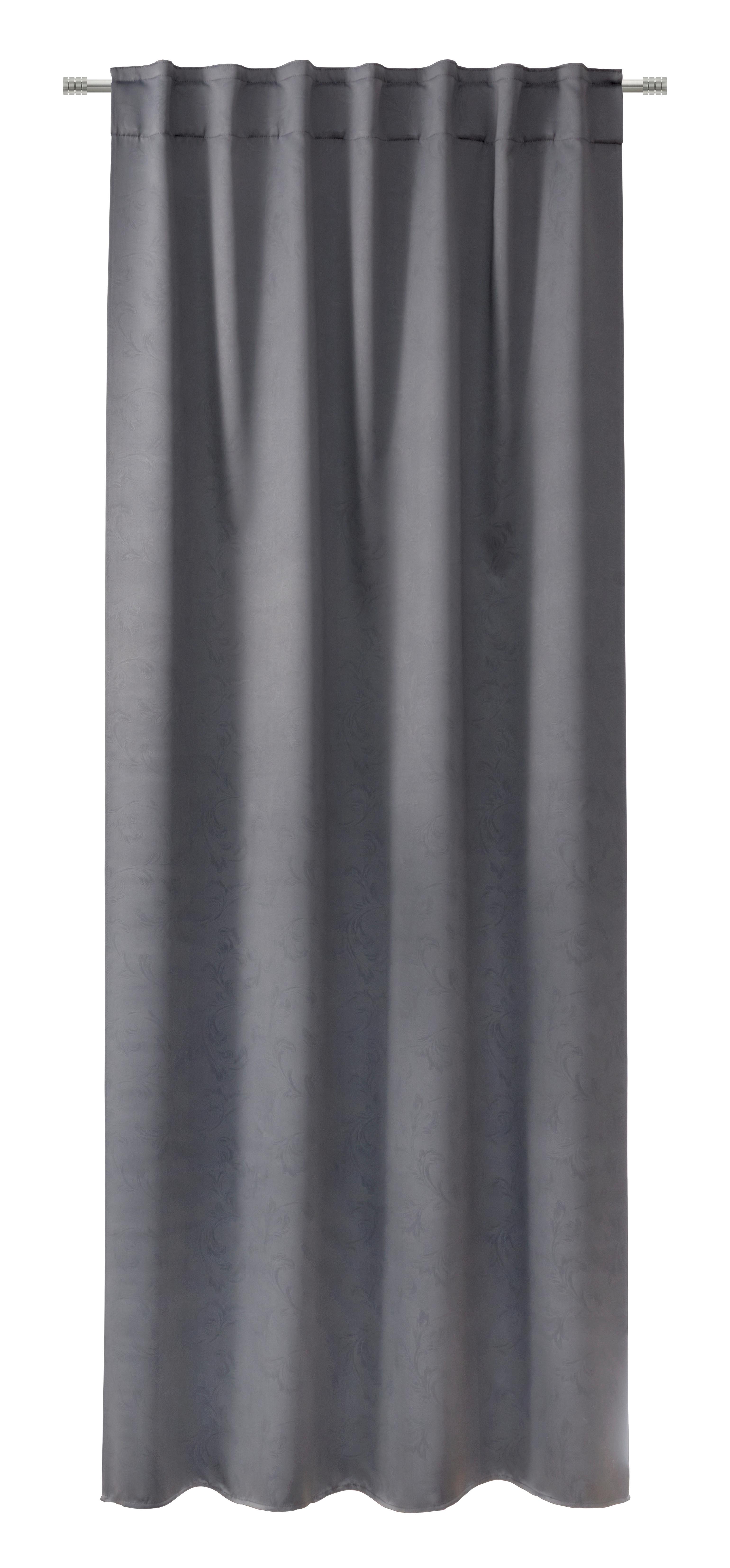 ZATEMŇOVACÍ ZÁVES ALVA - antracitová, Modern, textil (140/245cm) - Premium Living