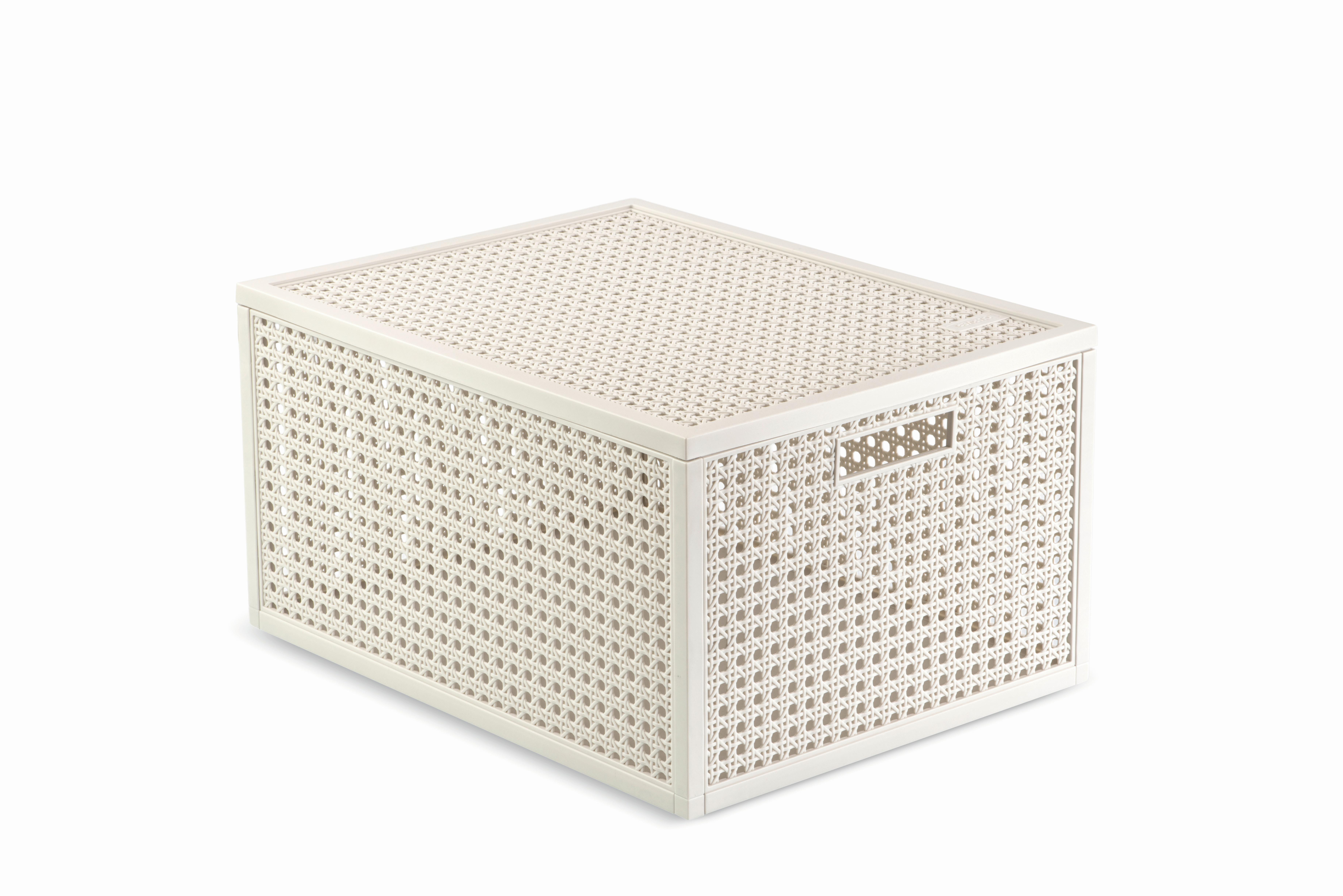 Košík na drobnosti KAYA 20 L - béžová, Basics, plast (37.6/20.7/30cm) - Curver