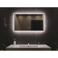 Badezimmerspiegel Led Spiegel Rechteckig B: 90cm - MODERN, Glas (90/53/3,2cm) - MID.YOU