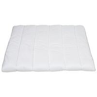 Steppdecke Sanitized Warm 140x200 cm, Waschbar 95° - Weiß, Basics, Textil (140/200cm) - Ele