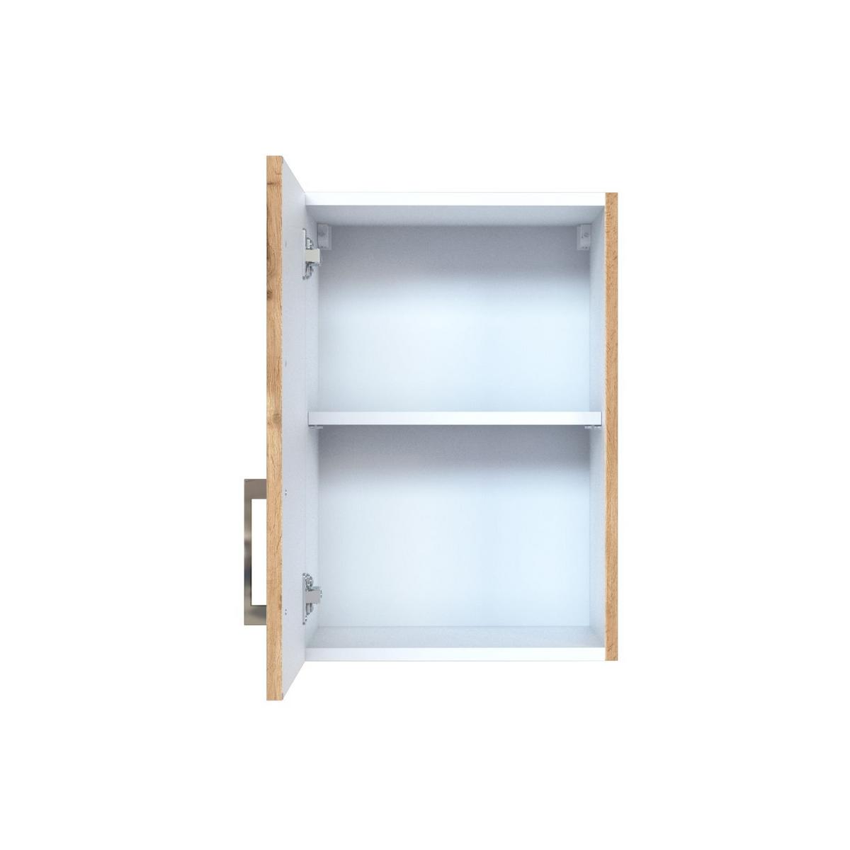 Küchenoberschrank Chic B: 40 Cm Eichefarben 1 Drehtür - Eiche Wotan, MODERN, Holzwerkstoff (40/57/34cm) - Held