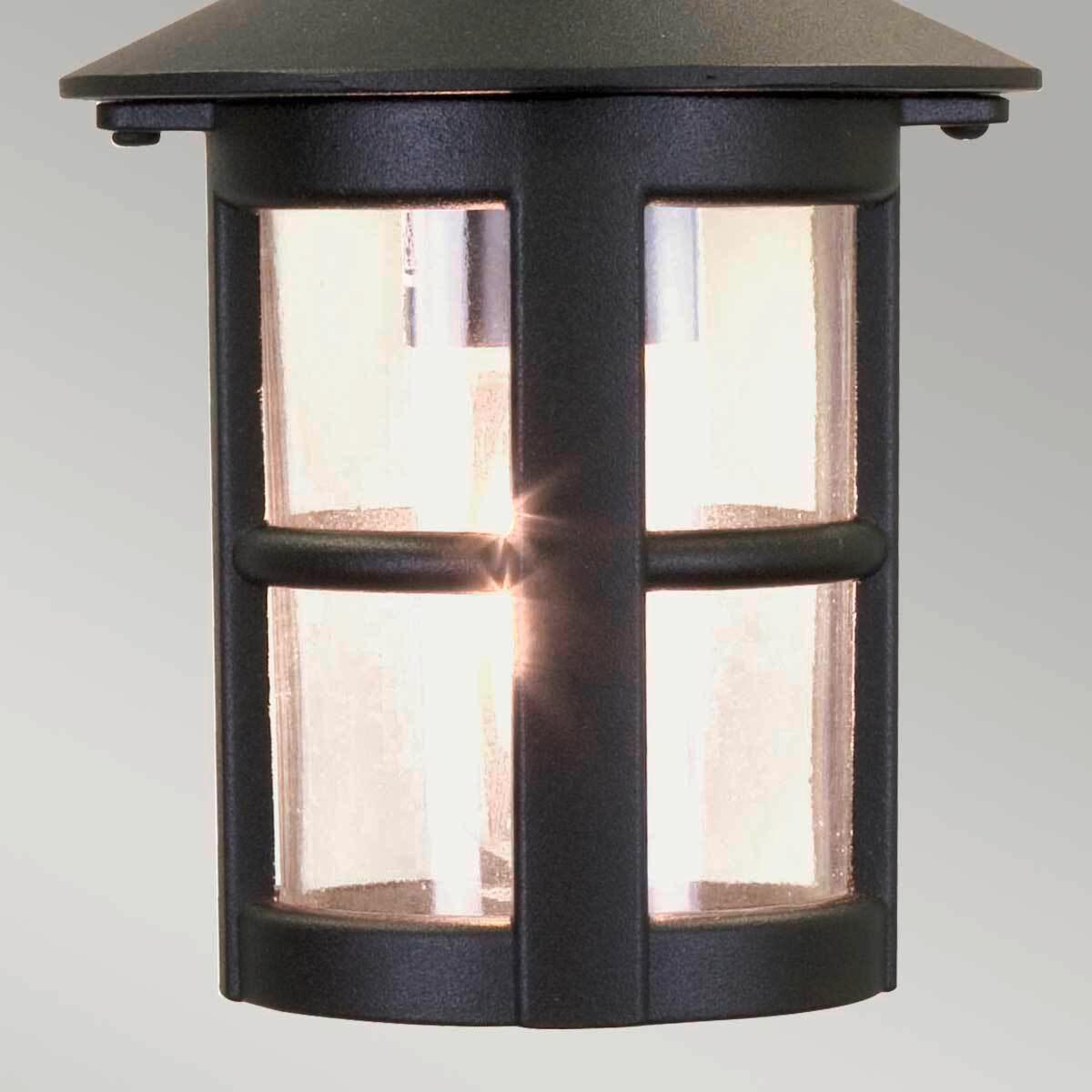 Außenhängeleuchte Bl21b-Black - Schwarz, KONVENTIONELL, Glas/Metall (15/26cm) - Elstead Lighting