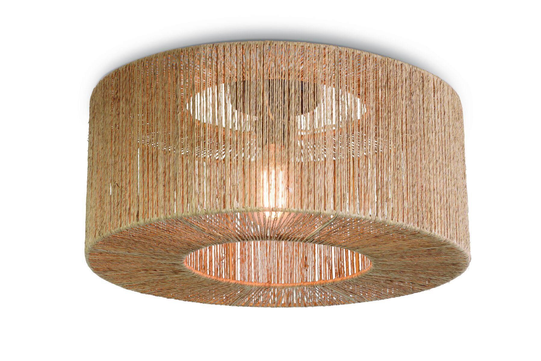 DECKENLEUCHTE IGUAZU/C/5022/N - Naturfarben, Trend (50/22cm) - Good & Mojo