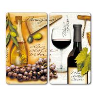 Herdabdeckplatte Multicolor L: 52 cm - Multicolor, Basics, Glas (52/30/0.8cm) - Kesper