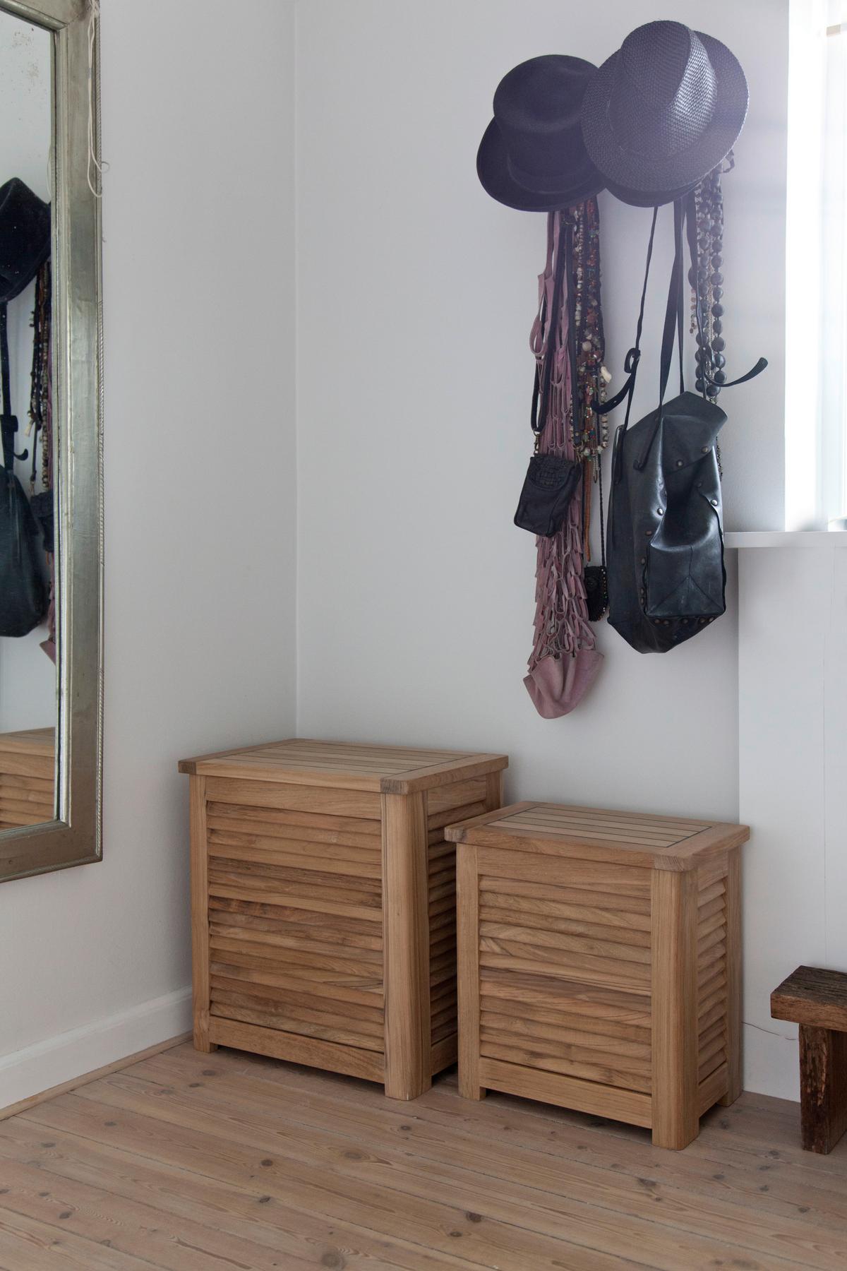 Truhe Classic 5066200 - Teakfarben, ROMANTIK / LANDHAUS, Holz (52/55/36cm) - MID.YOU