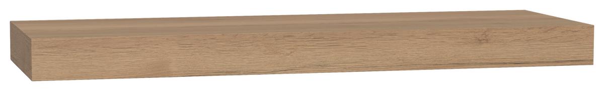 Wandkonsole Las Vegas Eichefarben Dekor B: 140 cm - Eichefarben, MODERN, Holzwerkstoff (140/10/48cm) - Vertico