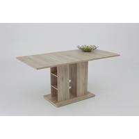Ausziehtisch Steffi T - Eichefarben, Basics, Holzwerkstoff (120-160/76/80cm) - MID.YOU