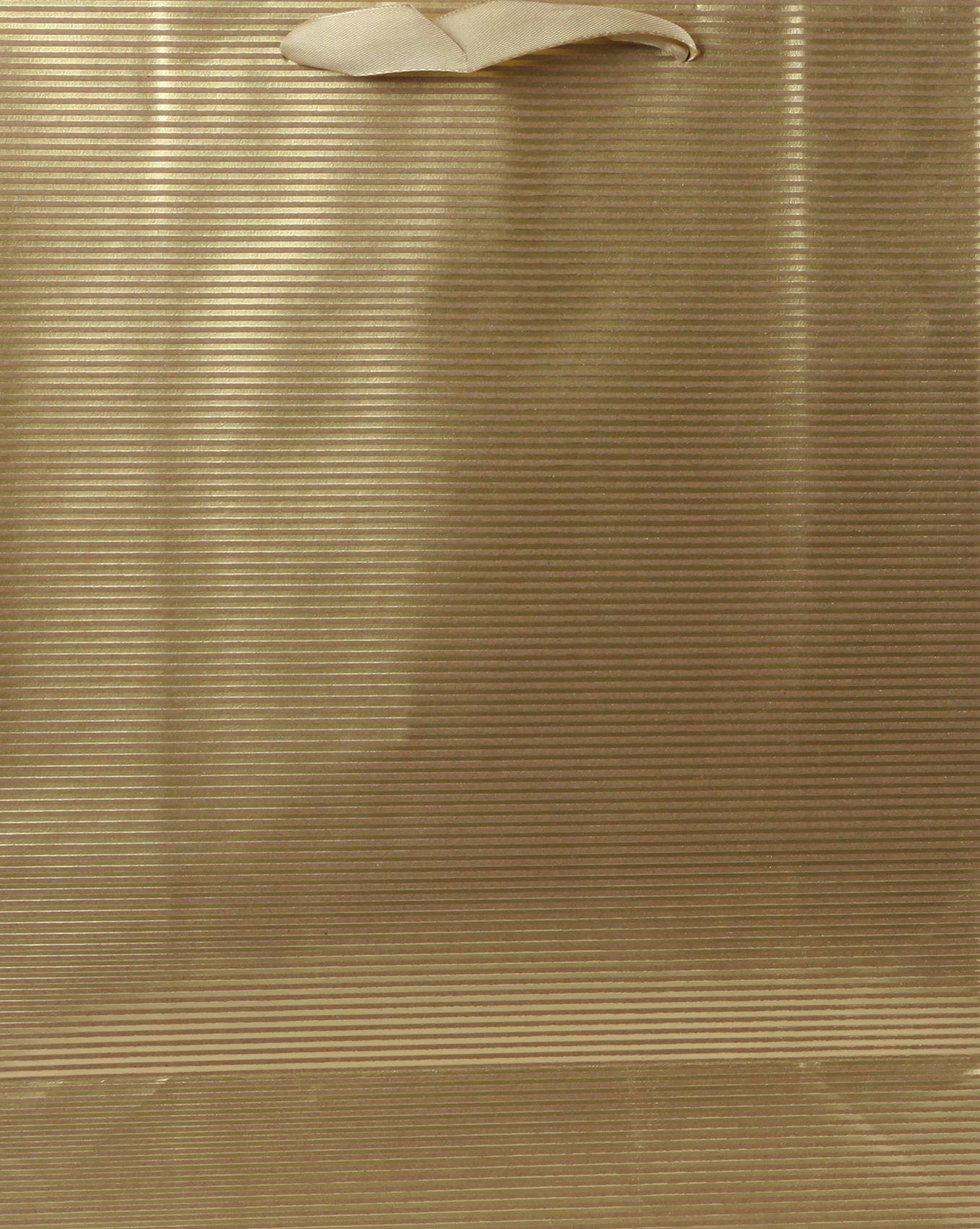 Geschenktasche Stripped XL -  Farbenbesispiel - gold