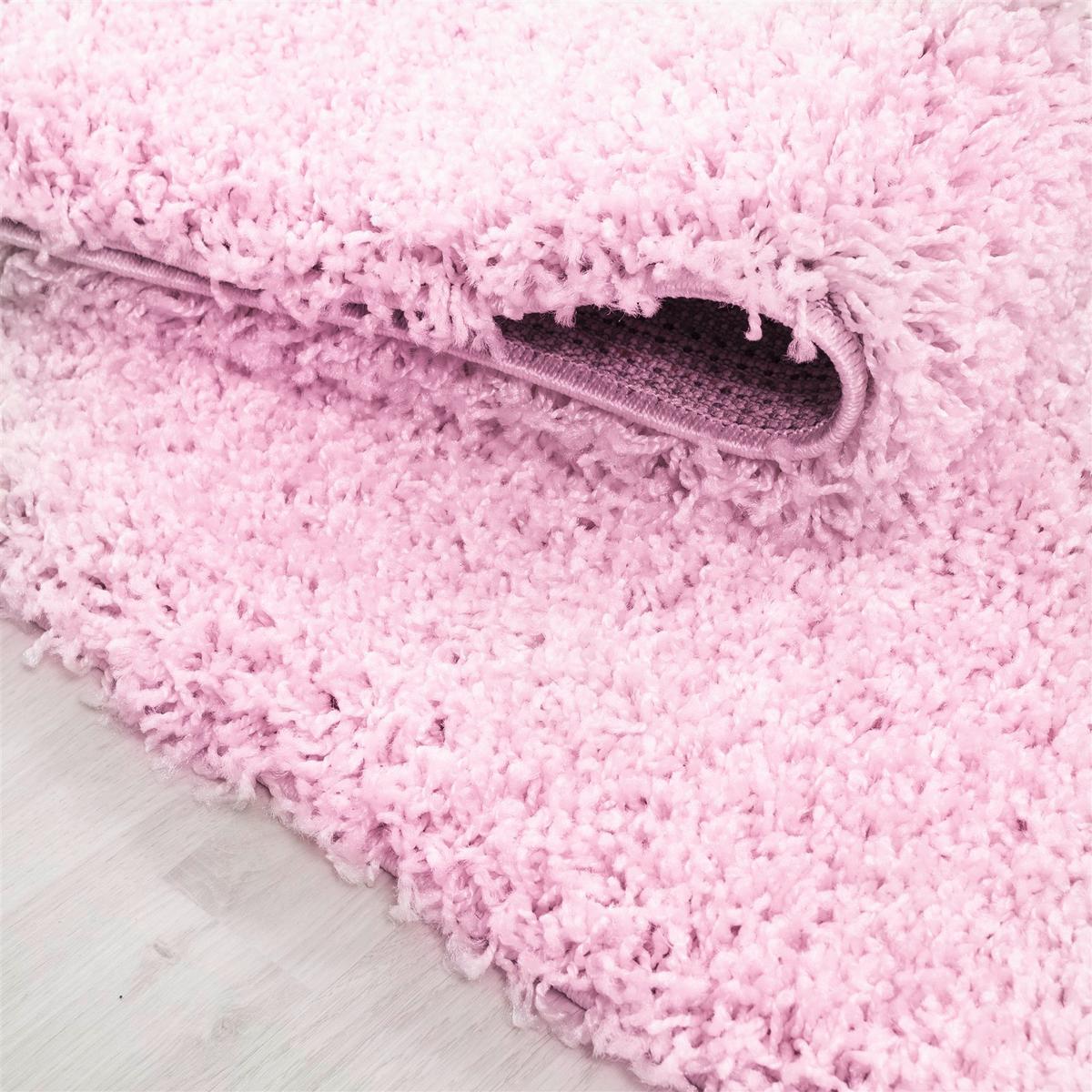 Hochflorteppich Life - Rosa, KONVENTIONELL, Textil (200/200cm) - Novel