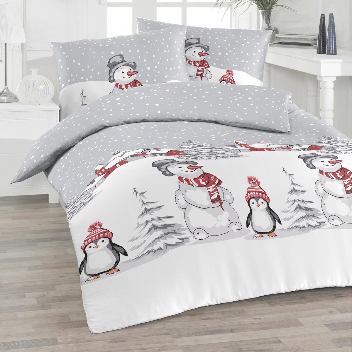 POSTEĽNÁ BIELIZEŇ F20R.005.RENUN GRAU - sivá, Design, textil (140/200cm) - Florella