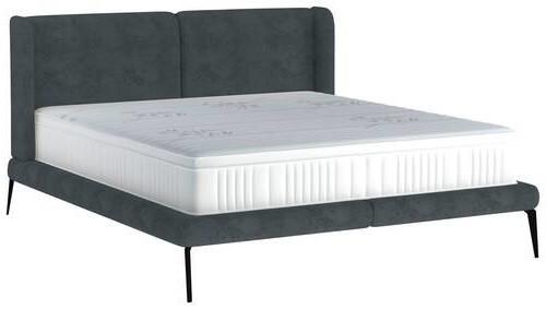 Polsterbett Tessina Sorisso - Blau/Schwarz, MODERN, Textil (180/200cm) - Livetastic
