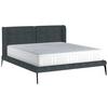 Polsterbett +matratze 180x200 Tessina Sorisso Blaugrau - Blau/Creme, MODERN, Textil (180/200cm) - Livetastic