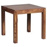 Jídelní stůl Mumbai masív š:80cm - barvy sheesham, Moderní, dřevo (80/76/80cm) - MID.YOU