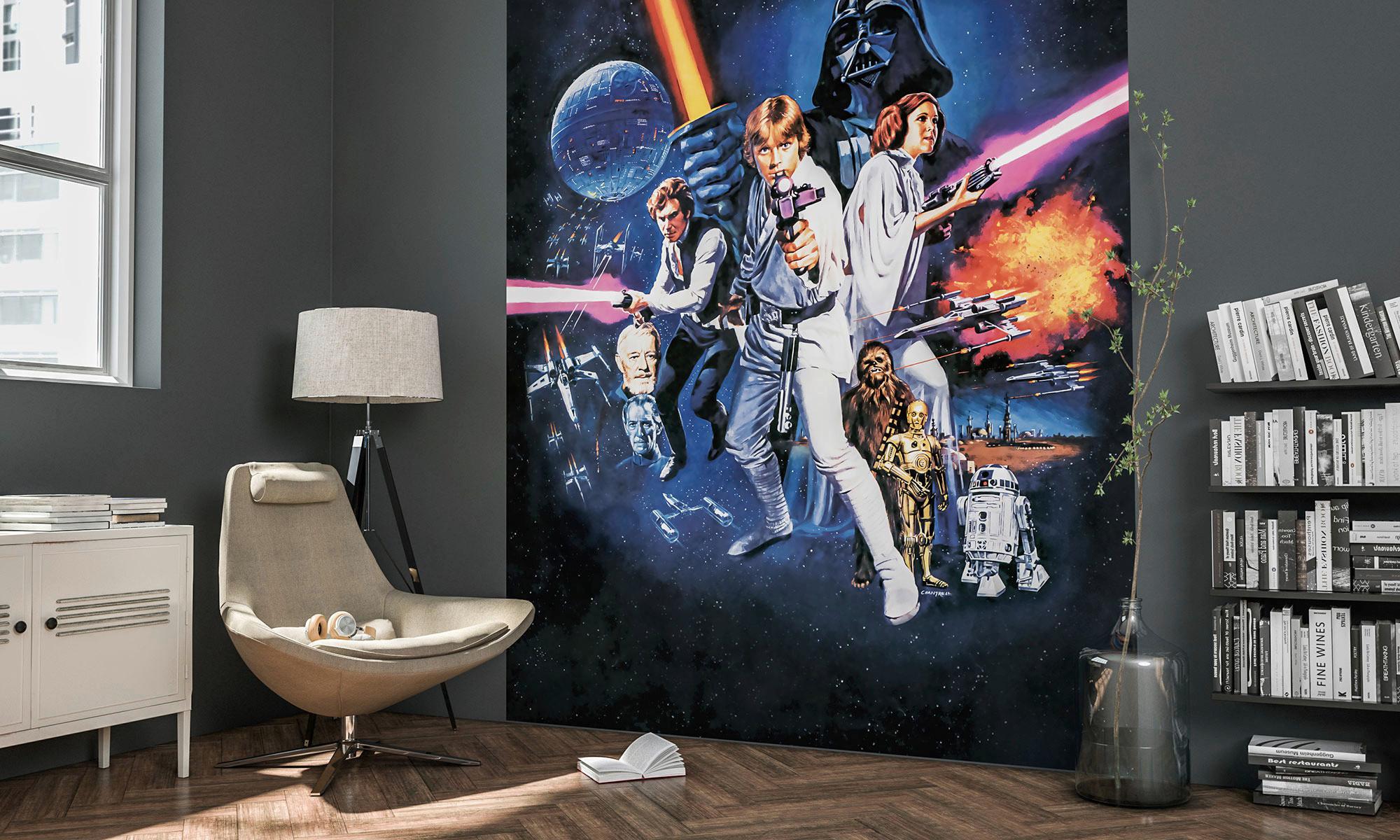 Vliestapete Star Wars Poster Classic 1 - Multicolor, Basics (200/250cm) - Komar