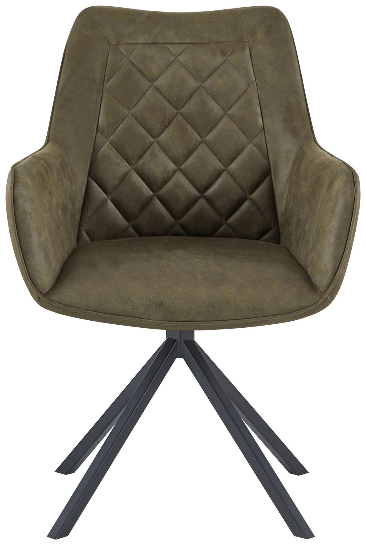 Armlehnstuhl Aeron Grün B: 62 cm - Design (62/89/59.5cm) - Kayoom