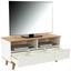 Tv Stolík Turin 1 - farby dubu/biela, Moderný, kompozitné drevo (120/55/40cm) Tv Stolík Turin 1 - farby dubu/biela, Moderný, kompozitné drevo (120/55/40cm)
