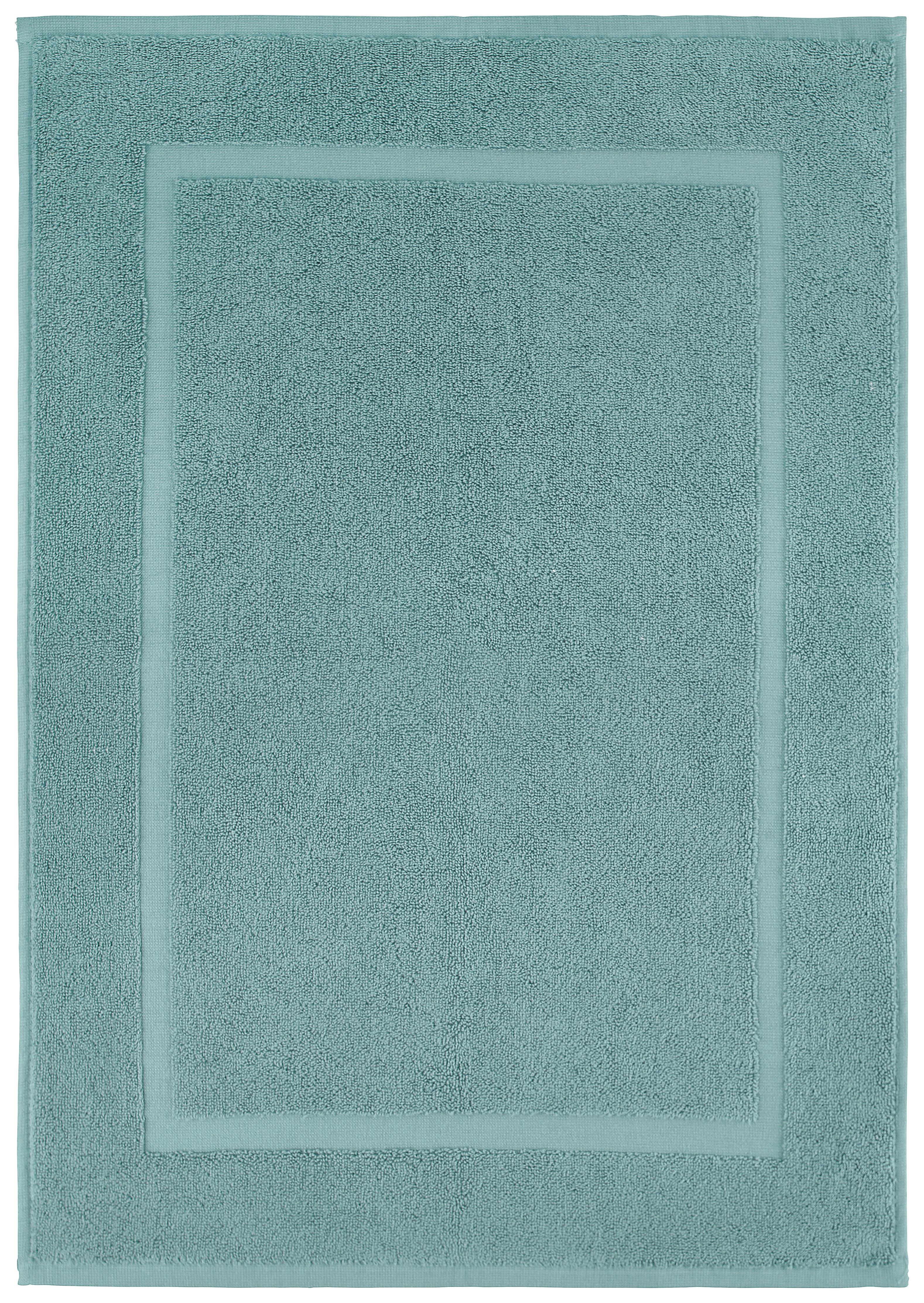 Předložka Koupelnová Melanie, 50/70cm, Světle Modrá - světle modrá, textil (50/70cm) - Modern Living