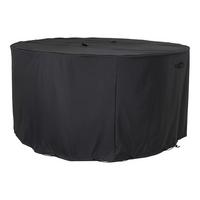 Schutzhülle Luxury Schwarz B: 185 Cm - Schwarz, MODERN, Kunststoff (185/95/185cm) - Gardenson