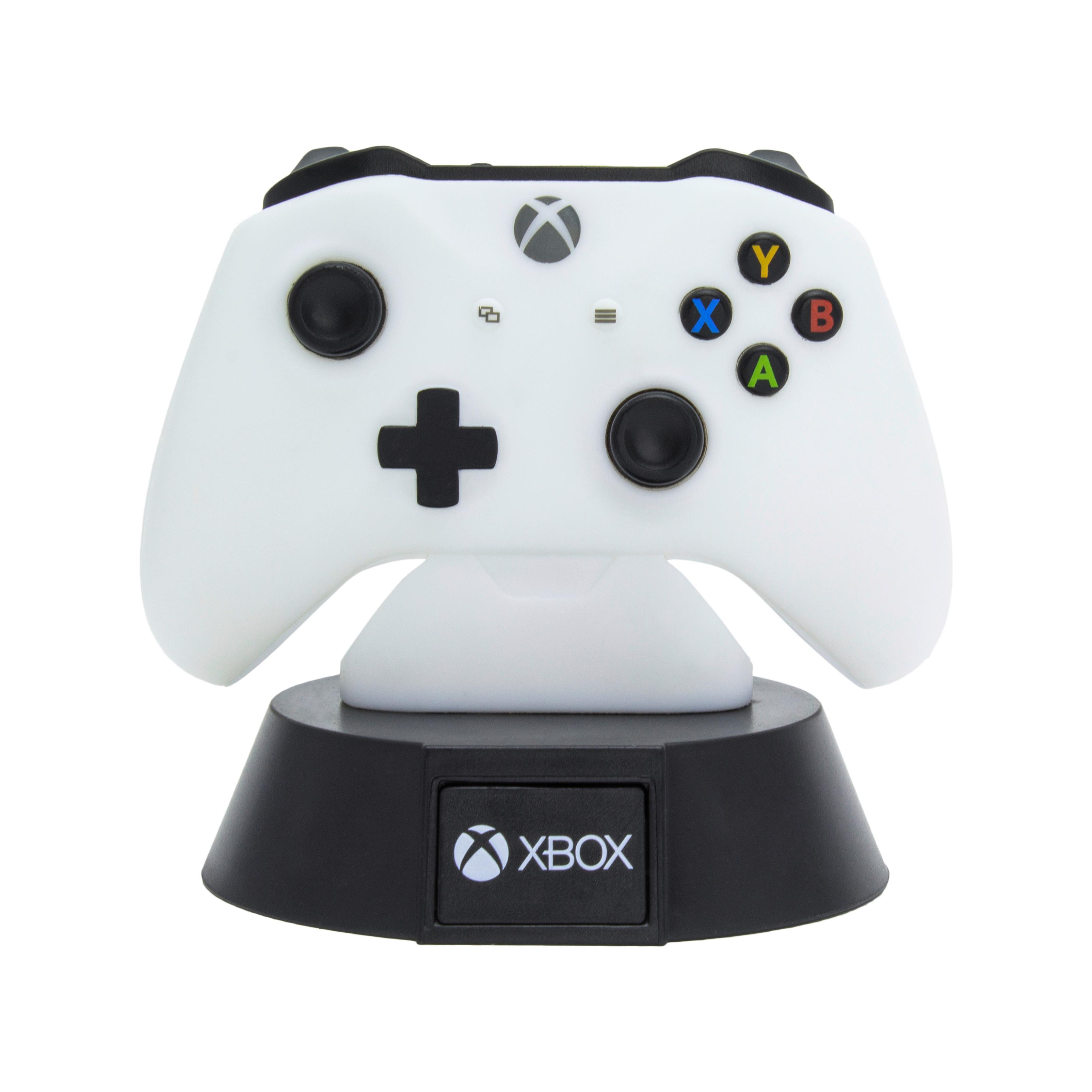 Asztali Lámpa Xbox Kontroller Lámpa - Fehér/Fekete, Műanyag (10cm)