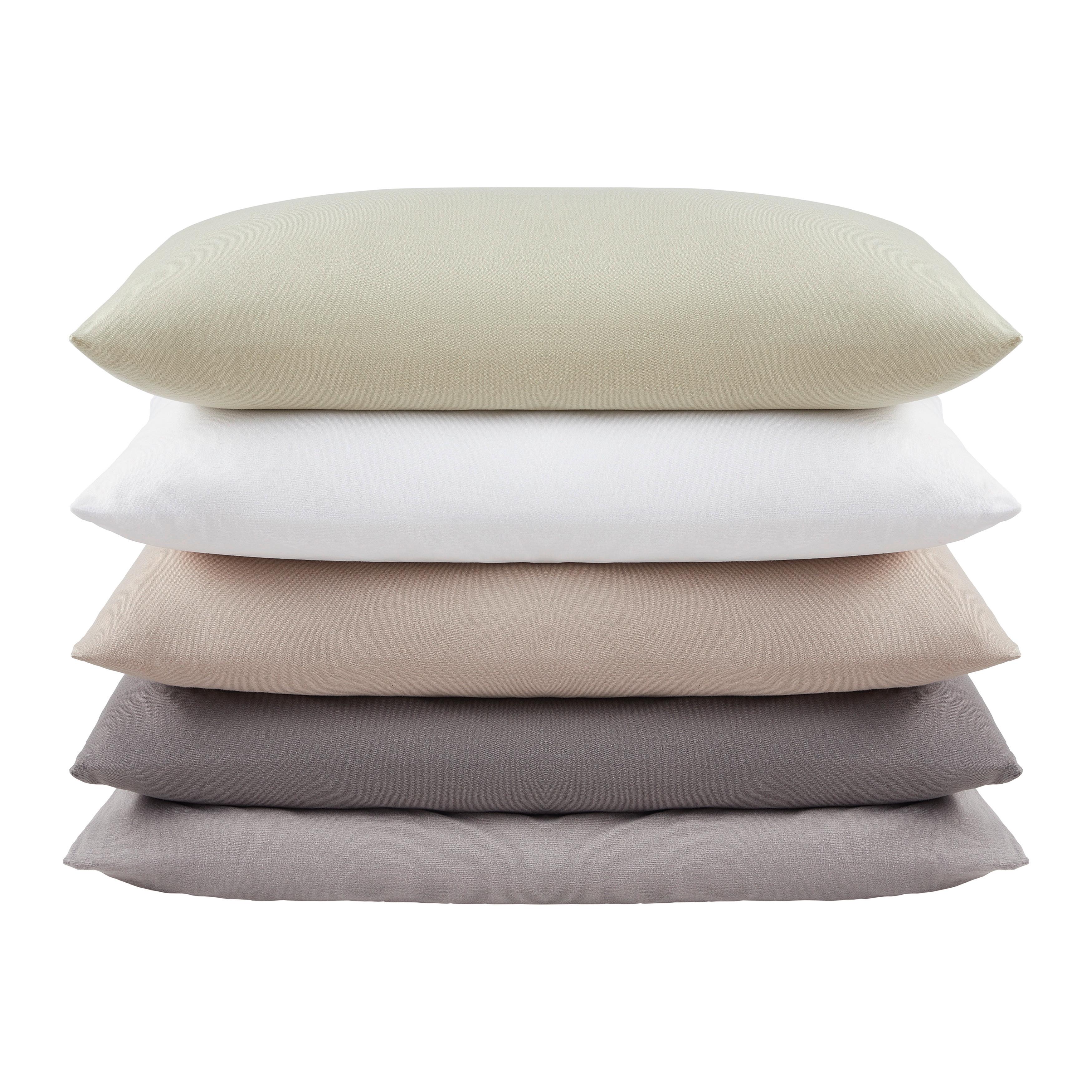 Sada potahů na polštář Basic, 40/60cm, bílá - bílá, Moderní, textil (40/60cm) - Modern Living