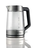 Wasserkocher K17ged - Silberfarben, Basics, Glas (23/27,6/21,4cm) - Gorenje