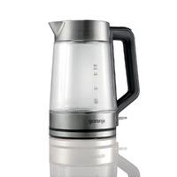 Wasserkocher K17ged - Silberfarben, Basics, Glas (23/27,6/21,4cm) - Gorenje