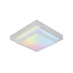 LED-Deckenleuchte Marlon - Alufarben, MODERN, Kunststoff/Metall (30/30/9cm) - Luca Bessoni