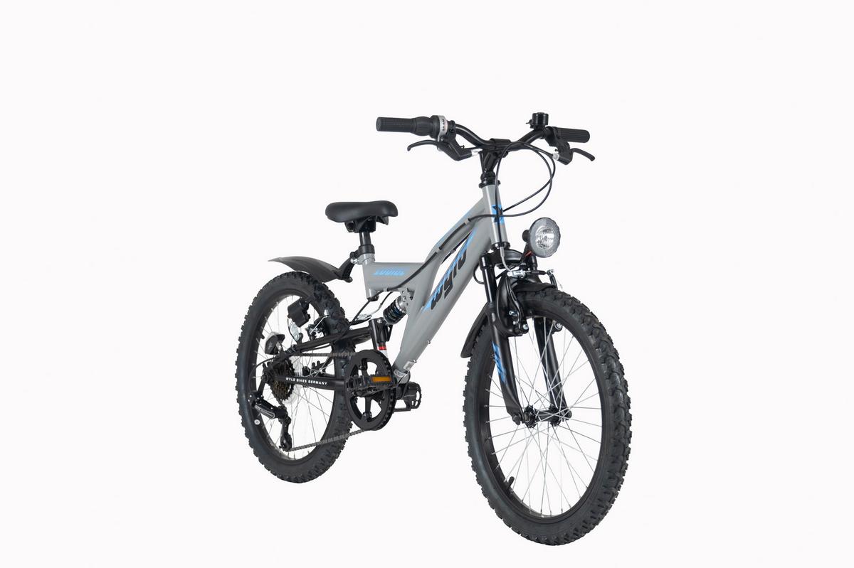 WYLD MTB FULLY ATB 20'' Zodiac grau - Grau, LIFESTYLE, Metall (25cm)