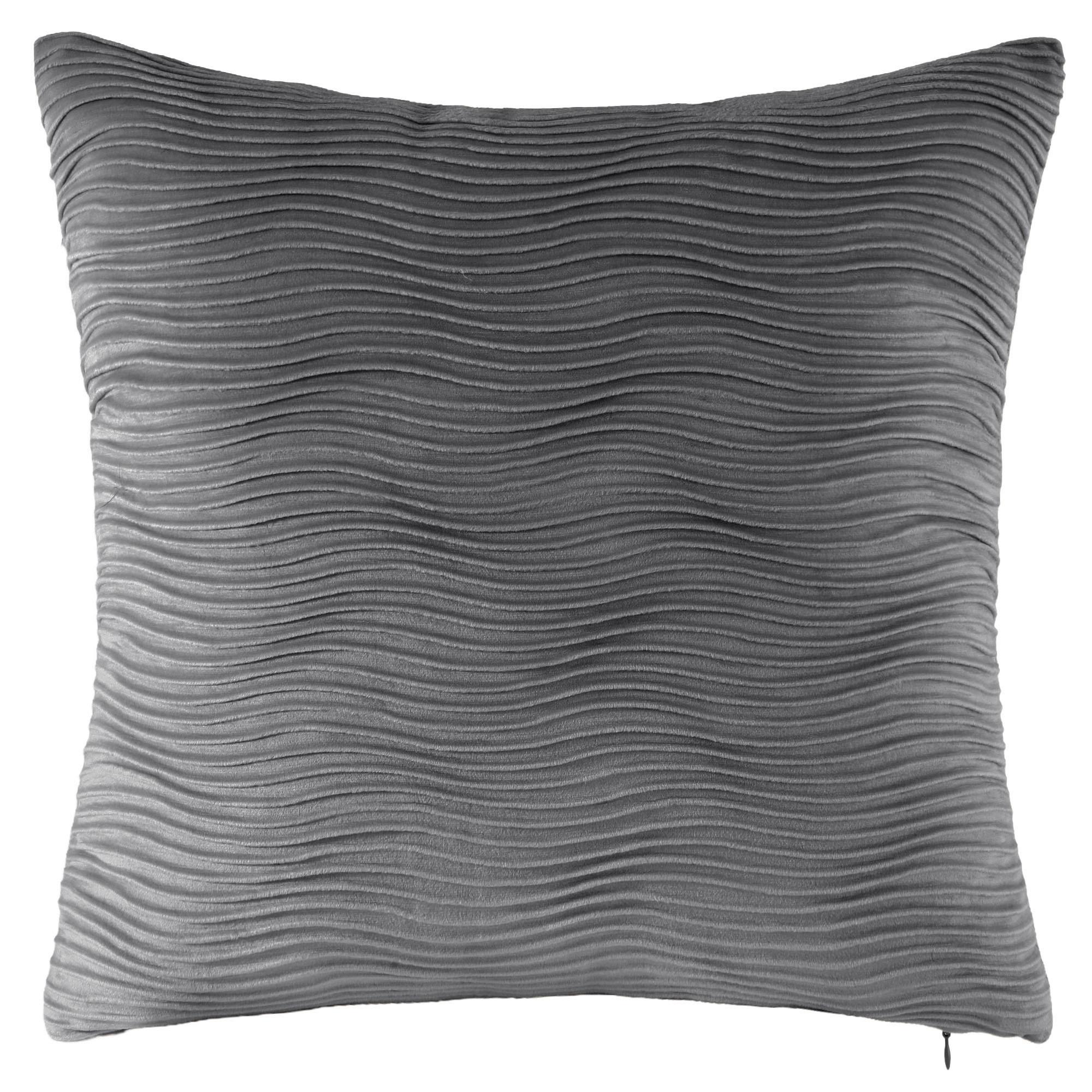 DEKORAČNÝ VANKÚŠ JESSI - sivá, textil (45/45cm) - Mömax