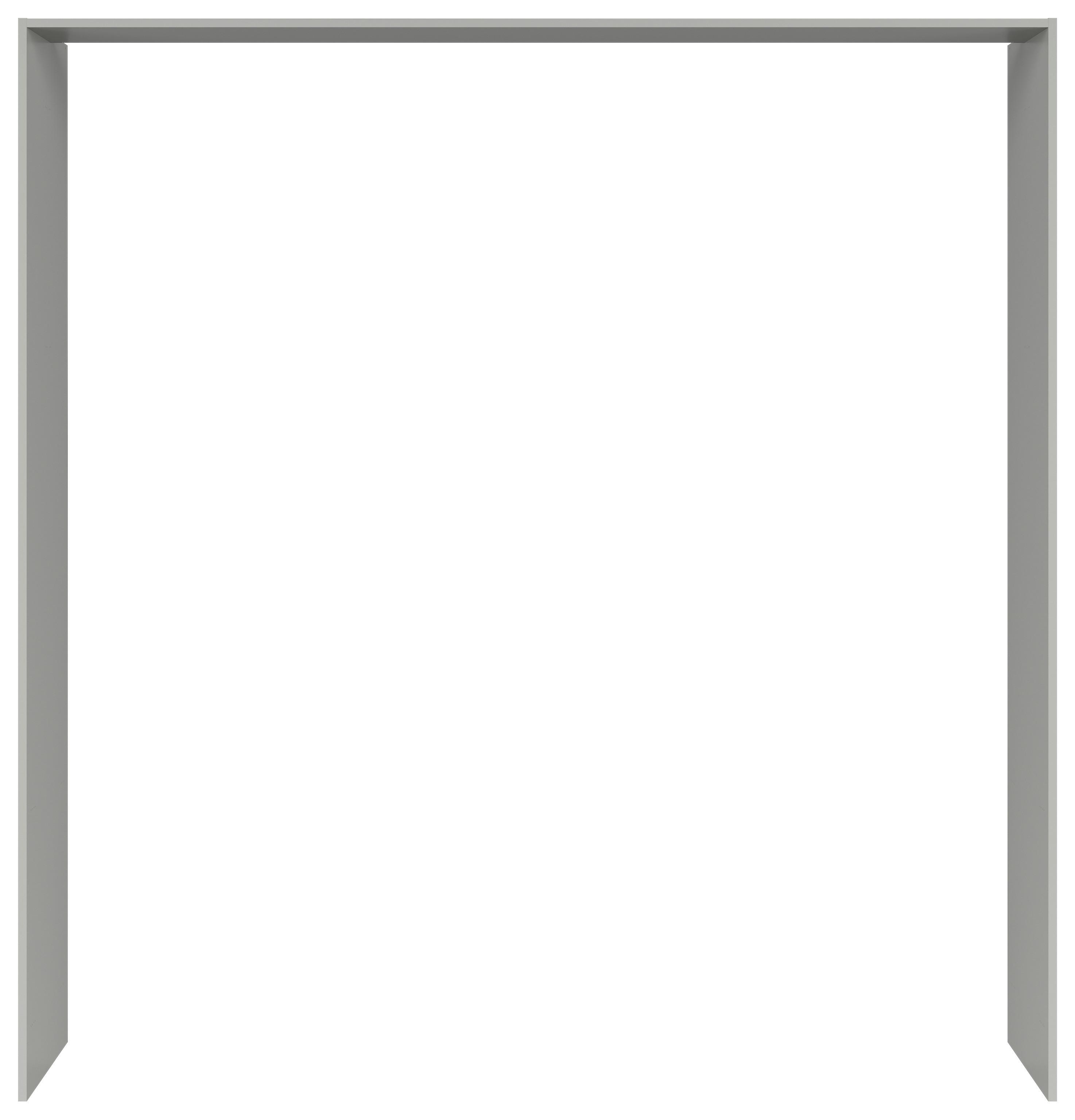 Paspartový rám, šířka 214 cm ke kuchyni MILINO SMALL - šedý dub, Basics, kompozitní dřevo (213,7/222,7/58,5cm) - Visiona