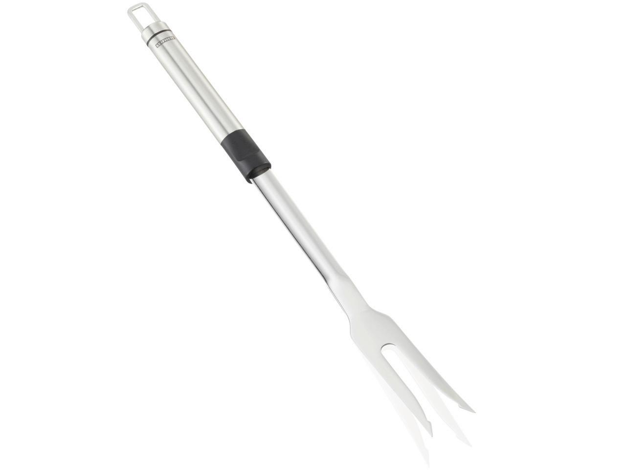 FLEISCHGABEL CAMERON - Edelstahlfarben/Schwarz, KONVENTIONELL, Kunststoff/Metall (36,5/3/1,85cm) - Leifheit