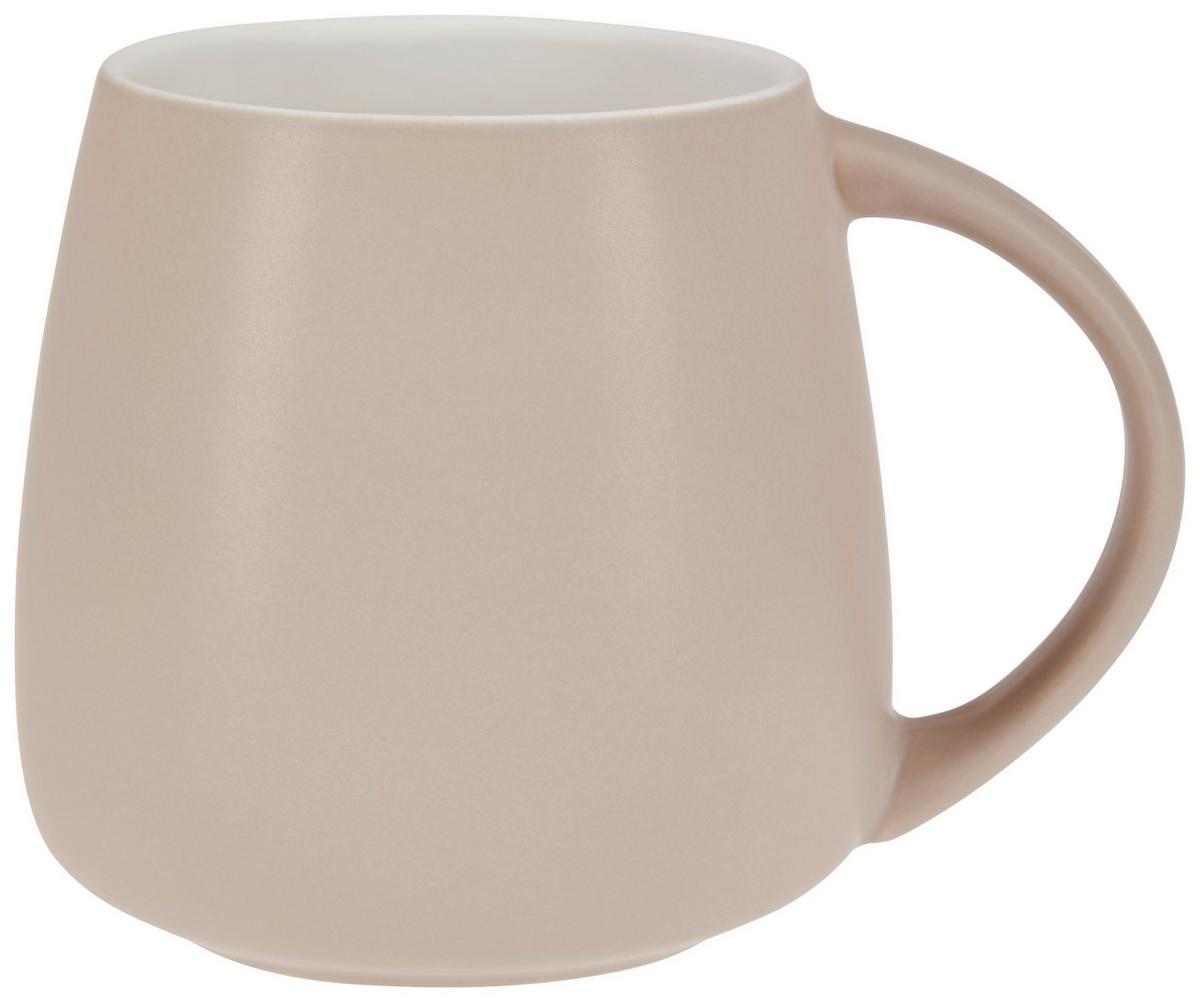 Kaffeebecher New Bone China 420 ml Elina - Beige, Basics, Keramik (7,8/9,5cm) - James Wood