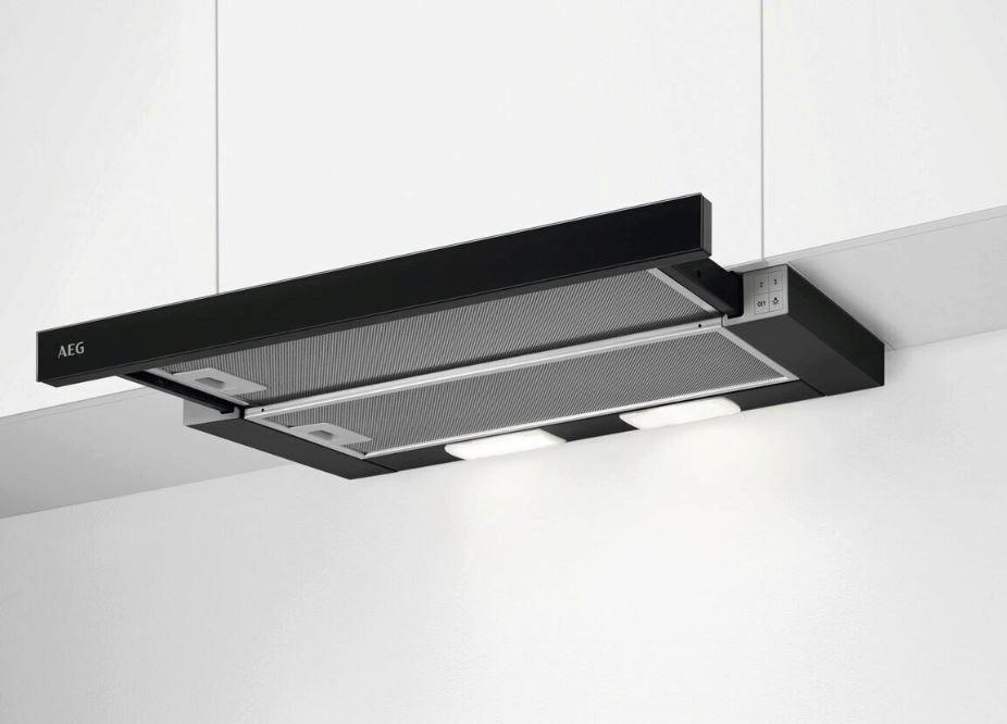 Dunstabzugshaube Dpk3632b - Schwarz, Basics, Glas (59,8/39,5/28cm) - Electrolux