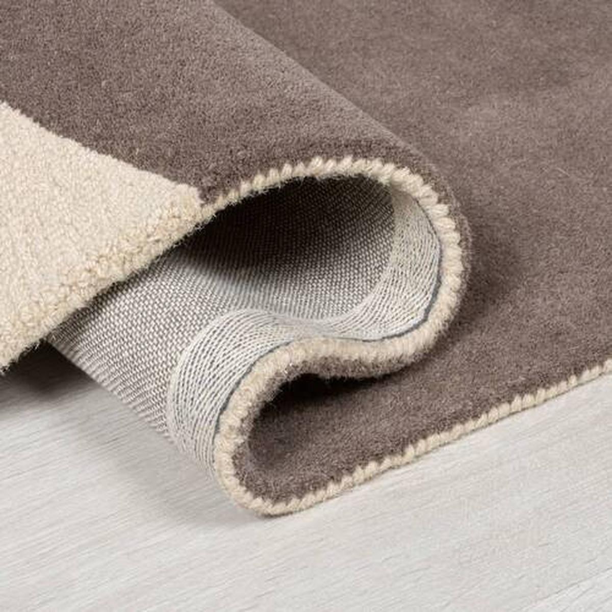 Wollteppich Wollteppich Gelb B: 170 cm - Gelb, Basics, Textil (170/120cm)