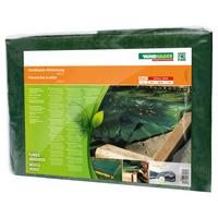 Abdeckplane Sandkasten Large 200x200 Cm Grün - Grün, Basics (200/200cm)